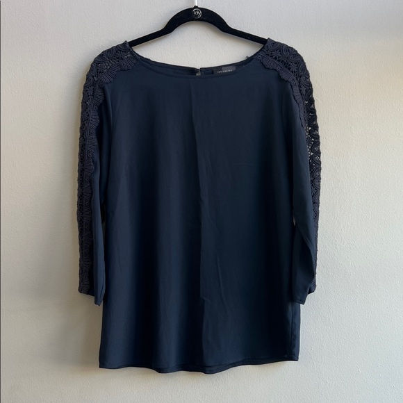 The Limited Dark Blue Blouse - Picture 1 of 2